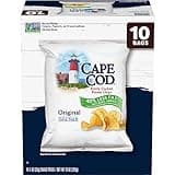 Cape Cod Potato Chips Original Less Fat, 1 Oz, 10 Ct