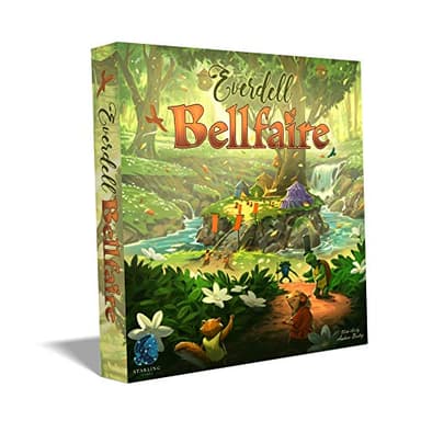 Everdell: Bellfaire Expansion – Board Game Add-On for 5–6 Players with Player Powers, New Market Board & Special Event Cards – Requires Everdell Base Game