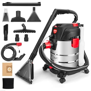 Shop-Vac 5-Gallon 4.5 Peak HP 3-in-1 Wet/Dry/Upholstery Shampoo Vacuum Cleaner