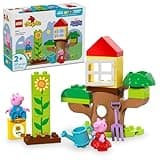 LEGO DUPLO Peppa Pig Garden and Tree House Toddler Toy, Building Block Learning Set for Preschool Kids with 2 Figures Included, Peppa Pig Toy Gift Idea for Toddlers Ages 2 and Up, 10431