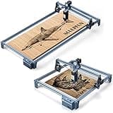 SCULPFUN S9 Laser Engraver with S9 Expansion Kit for Extension to 410 x 950mm, 90W Effect High Precision CNC Laser Cutter and Engraver Machine, Deep Cutting for 15mm Wood