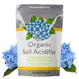 Perfect Plants Organic Soil Acidifier 2Qt | Sulfur Based Plant Food | Changes Hydrangea Flower Color (2qts.)