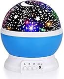 Night Light for Kids, Kids Night Light, Star Night Light, Nebula Star Projector 360 Degree Rotation - 4 LED Bulbs 12 Light Color Changing with USB Cable, Romantic Gifts for Men Women Children