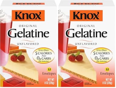 Knox Original Unflavored Gelatin, 32 ct (Pack of 2)