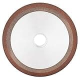 100mm OD 16mm ID Grinding Wheel Resin Diamond Grinding Wheel Cutter High Hardness Round Saw Blade Sharpener for Grinding Carbide Cutter