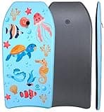 Elevon Lightweight Body Board with EPS Core and Wrist Leash