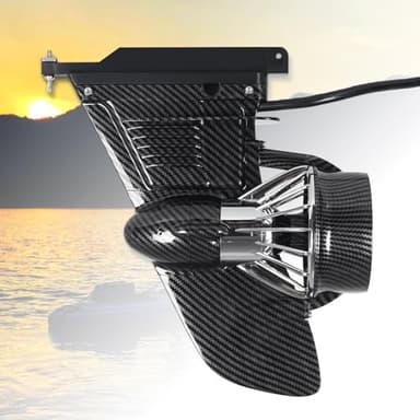 LEDONNE Electric Fin for SUP Electric Surf Fin Underwater Thruster Electric Fin SUP Conversion Kit Surf Booster Electric SUP Fin with Waterproof Battery with LED Battery Indicator