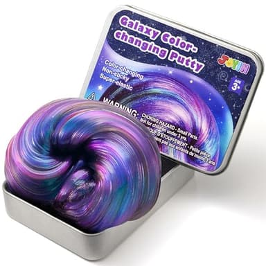 JOYIN Galaxy Color-Changing Putty, Slime for Kids 4.2oz, Therapy Putty, Fidget Toys Adults, Squishy Sensory Toys for Kids, Anxiety Stress Relief Gifts for Adults, Desk Fidgets