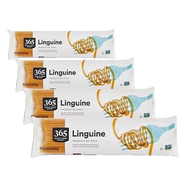 365 by Whole Foods Market, Pasta Linguine, 16 Ounce (Pack of 4)