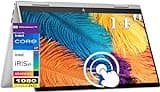 HP Envy x360 2-in-1 14" FHD Touchscreen Laptop, Intel Core i7-1335U Processor, 16GB RAM 1TB SSD, Wi-Fi 6E, Bluetooth 5, Backlit Keyboard, Fingerprint reader, Micro SD Reader, Windows 11 Home, Silver