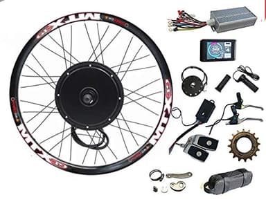 NB POWER 135mm dropouts e-Bike kit 48V-72V 3000w e Bike Conversion Kit 100km/h Speed 3000W ebike Conversion kit(27.5inch Rear)
