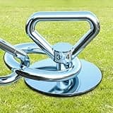 Dog Tie Out Stake,360° Swivel 304 Stainless Steel Dog Run Anchor- Use Any Dog Tie Out Cable or Yard Leash Chains,Heavy Duty Dog Stake for Large Dogs up to 200 LBS-Dog Runner for Yard