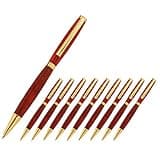 Legacy Woodturning, Slimline Pen Kit - Gold, 10 Pack