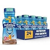 PediaSure Grow & Gain With Immune Support, Kids Protein Shake, Chocolate, 8-fl-oz Bottle, 24 Shakes