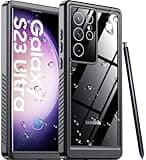 2025 New for Samsung Galaxy S23 Ultra Case Waterproof, [Military Grade Shockproof][Built-in Screen Protector & Glass Camera Protector][IP68 Underwater][Dustproof][Dropproof] Full Body Phone Case 6.8"