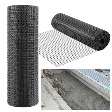 Wesnoy 3ft x 164ft Bi-Directional Universal Retaining Wall Geogrid Driveway Stabilization Grids Gravel Grid Walls Geocell Geogrid for Retaining Wall