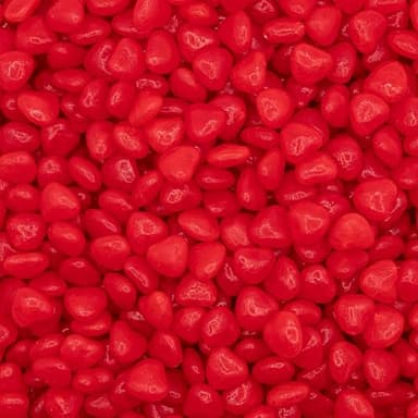 Cinnamon Hearts | 2 Pound Bag | Red Spicy Hard Candy Bulk | Heart Shaped Cinnamon Candy Bits for Baking, Decorating, Gifting, and Snacking | Retro Candies