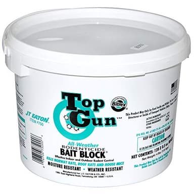 Top Gun All-Weather Bait Blocks – Weather-Resistant Rodenticide for Effective Rat & Mouse Control