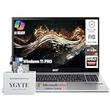 Acer Aspire 3 15.6 Laptop Computer, 15 Inch FHD College Students Business Laptop PC, AMD Ryzen 7, 64GB RAM 2TB SSD, Windows 11 Pro Copilot AI,Lifetime Microsoft Office,Ethernet Port, 10-Key Number Pad