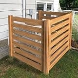 Beimo Air Conditioner Fence Wood Composter Bin 3 Panels 36 "L x 36 "W x 36 "H Privacy Screens Fence Panels for Outside，Outdoor Trash Can Pool Equipment Enclosure Panels