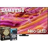 Samsung 43" Neo QLED 4K QN90F Smart TV (2025) Vision AI, Mini LED, Neo Quantum HDR+, Glare-Free Bundle with CPS Exclusive 1-Year Protection & Deco Gear Complete Home Theater Beginner's Guidebook