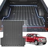 GALVAGNITE Bed Mat for 2015-2024 Ford F-150 SuperCrew 5.5FT Truck Bed Accessories, All Weather TPE Protection for F150 Pickup Truck Bed Liner