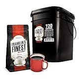 Franklin's Finest Survival Coffee 720-Servings by Patriot Pantry