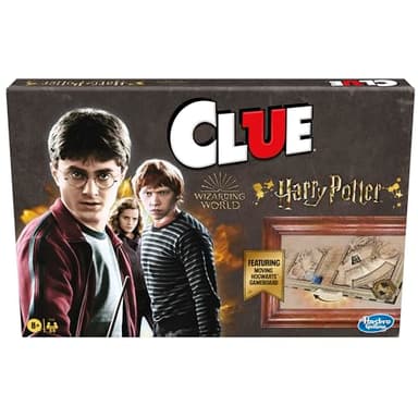 Hasbro Gaming Clue: Wizarding World Harry Potter Edition Board Game | Family Games for Kids, Teens, and Adults | Mystery Games | Ages 8 and Up | 3 to 5 Players