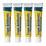CareAll Triple Antibiotic Ointment 1.0 oz (4 Pack), First Aid Ointment for Minor Scrapes, Cuts, and Burns to Help Prevent Infection, Compare to The Active Ingredients of The Leading Brand