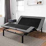 GOLDORO Queen Size Adjustable Bed Frame with Adjustable Legs, Electric Bed Base, Wireless Remote Control, Whisper Quiet Durable Motor, Independent Head and Foot Incline, Fabric Covered