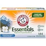 Arm & Hammer Dryer Sheet 144ct Mountain Rain