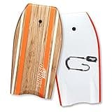 Thurso SURF Quill 42'' Bodyboard Body Boards Perfect for Kids and Adults for Beach and Pool Fun Lightweight & Durable EPS Core Ideal for Wave Riding and Bodyboarding Tangerine