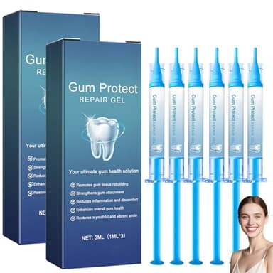 2PCS Gum Protect Dental Repair Gel, Professional Gum Health Solution, 3ml (1ml x 3), with Tissue Rebuilding Formula, Enhances Overall Gum Health