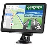 Aonerex GPS Navigation for Car Truck Navigator Latest Maps 7 Inch Touch Screen Vehicle GPS Commercial Trucker Navigation Voice Speeding Warning Free Lifetime Update of World Maps