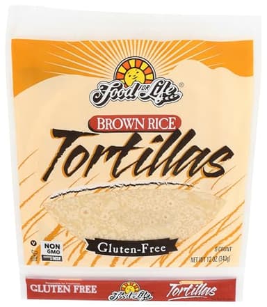 FOOD FOR LIFE Brown Rice Tortillas, 12 OZ