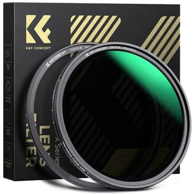 K&F CONCEPT 67mm Magnetic Variable ND Lens Filter ND8-ND128 (3-7 Stops) + Magnetic Filter Basic Ring Kit, Adjustable Neutral Density Filter with 28 Multi-Layer Coatings Waterproof (Nano-X Series)