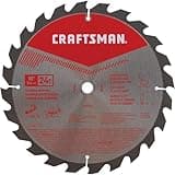 CRAFTSMAN 10 Inch 24T Framing/Ripping Carbide Miter/Table Saw Blade (CMAS21024)