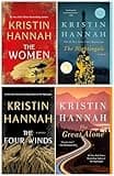 Kristin Hannah Bestselling 4 Books Collection - The Women(Hardcover), The Nightingale, The Four Winds, The Great Alone
