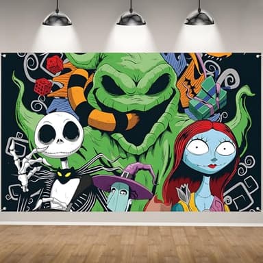 Christmas Photo Backdrop Christmas Banner Halloween Birthday Party Decorations and Supplies for Home