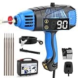 AZZUNO Handheld ARC Welding Machine, Portable Stick Welder Gun 110V, Small MMA Welder Machine with IGBT Inverter Fits for 1/16''-1/8'' Electrode Rods