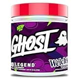GHOST Legend V4 Pre-Workout Powder, Welch's Grape - 30 Servings – Pre-Workout for Men & Women with Choline, L-Citrulline, & Beta Alanine for Energy & Focus