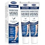 CURECURE Varicose Veins Treatment for Legs, Varicose Veins Treatment Cream- Improves Blood Circulation, Reduces Varicose Veins and Heaviness, 2 Count