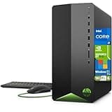 HP Pavilion Tower Gaming Desktop Computer, Intel 8-Core i7-11700F up to 4.9GHz, 32GB DDR4 RAM, 1TB PCIe SSD, GeForce GT 610 2GB, WiFi 6, Bluetooth, Type-C, RJ-45, HDMI, VGA, Windows 11 Pro, WE/PGPY