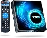 T95 Android TV Box 10.0, Android Box 2024 4GB RAM 32GB ROM, 6K TV Box Android 4K Allwinner H616 Quad-core Smart TV Box with 2.4G/5G Wi-Fi H.265 6K Ultra HD 3D Bluetooth TV Box Android