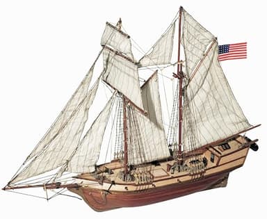 OcCre Albatros Scale Wooden Ship Model Construction Kit # 12500 Adult Assembly Required, Beginners Level (Model Only - No Paint)