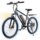 VARUN Electric Bike - Ebikes for Adults 350W 20MPH Commuter Ebike with 36V Removable Battery, 24'' Electric Mountain Bike with Front Fork Suspension and Dual Disc Brakes