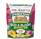 Dr. Earth GL61100518430 Fertilizer & Soil 707P Organic 8 Bud & Bloom Fertilizer in Poly Bag, 4-Pound, 4 lb, Natural