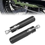 KEMIMOTO Foldable Foot Pegs Universal Compatible with Super 73 with Bracket CNC Aluminum Foot Rest Pedals Passenger Footpegs for EBike Super73 S1/S2/RX/R/Z/ZX