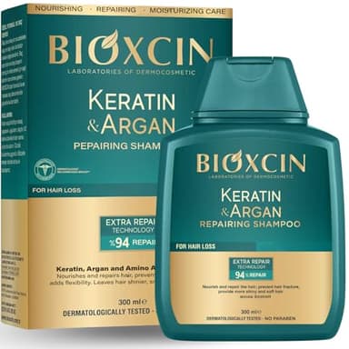 Bioxcin Keratin & Argan Shampoo 300ml