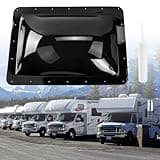 HRepair 18" x 26" RV Skylight Replacement,fits 14" x 22" RV Skylight Openings,Camper Shower Bathroom Skylight Sunroof,Replacement Icon RV Skylight-SL1422D（Smoke）